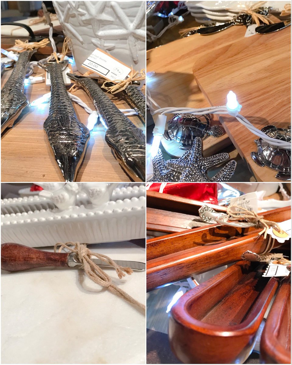 Unique ornaments, kitchen wares and antiques. We've got lots of cool gifts in store. And something for yourself too 😄 #24e