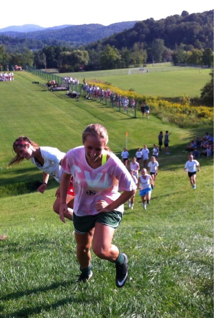 CVUGirlsSoccer's tweet photo. .@HalianaBurhans just found this...glad to see you're still climbing the mountain! 
#prt https://t.co/sR5TVfg27X