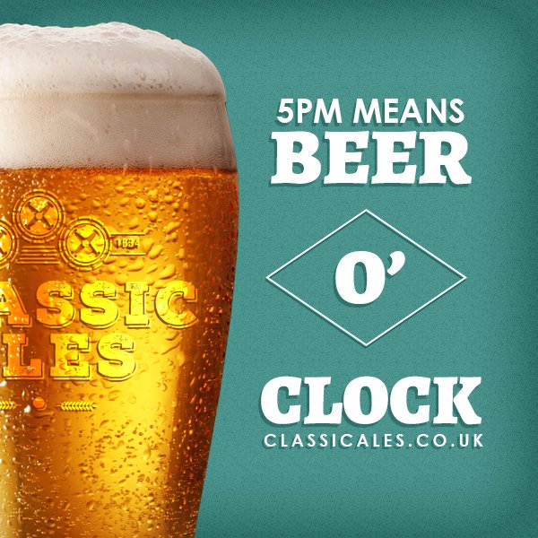 classicalesbeer's tweet photo. Beer O'clock is fast approaching this fine Friday afternoon. #beer #ale #drinks #FridayFeeling #Friday #weekend #classicales https://t.co/2D1PSVV24c