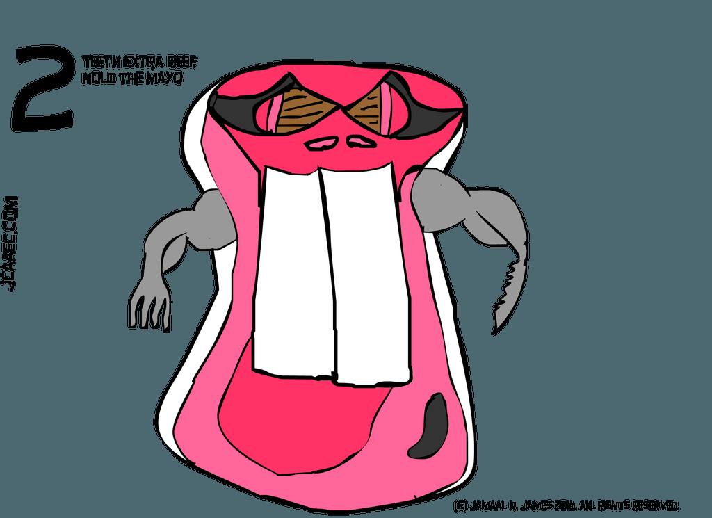 JCAAEC's tweet image. #2Teeth Extra #Beef Hold the #Mayo #Characterdesign by #CreativeDirector Jamaal R. James… jcaaec.com/2016/12/02/2te…