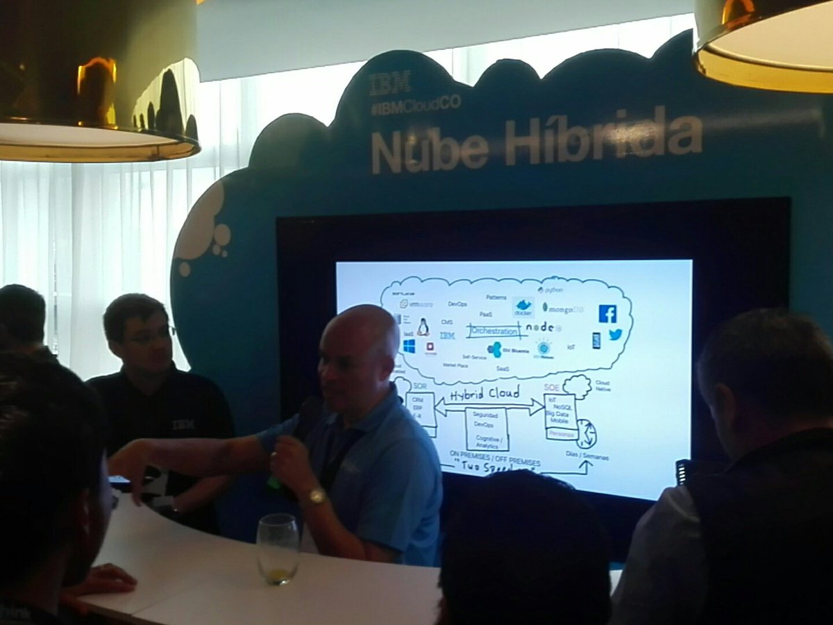 LidethR's tweet photo. Visitando las estaciones de experiencia #ibmcloudco https://t.co/JFCKiMxf9z