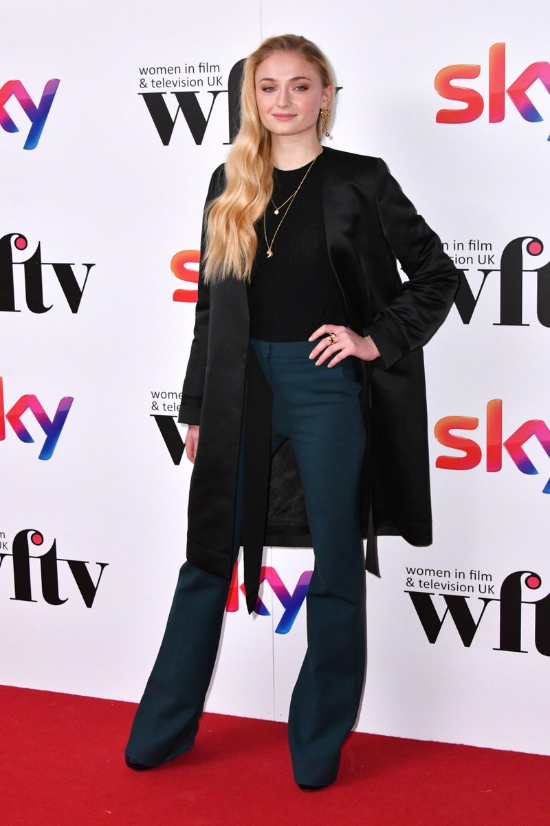 Sophie Turner at the Sky Women In Film &amp; TV Awards (Dec 2, 2016)