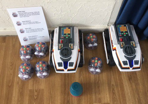 MGLWorld_Ady's tweet image. We all had a fantastic robotics day at St Winefride&apos;s Catholic Primary School. @Stwinefridesprimary. #Edbot #MIP #Ozobot #Bluebots