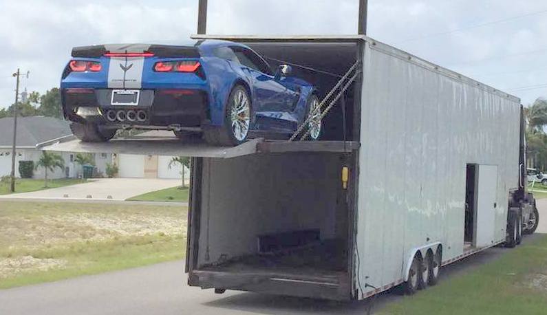 prowler101's tweet photo. Wow Just had time to set things up ! Got a few PICS of my new car...Dropped it off at the front door of 
my home in Cape coral, Florida. https://t.co/Uqwvxf4i3Z