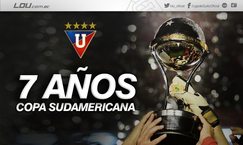 LDU_Oficial's tweet photo. Hoy recordamos el 02/12/2009; día en el que #LDU se consagró con la "Otra mitad de la Gloria"
#7añosSudamericana
#LIGAReyDeCopas https://t.co/52Ec6gXRiM