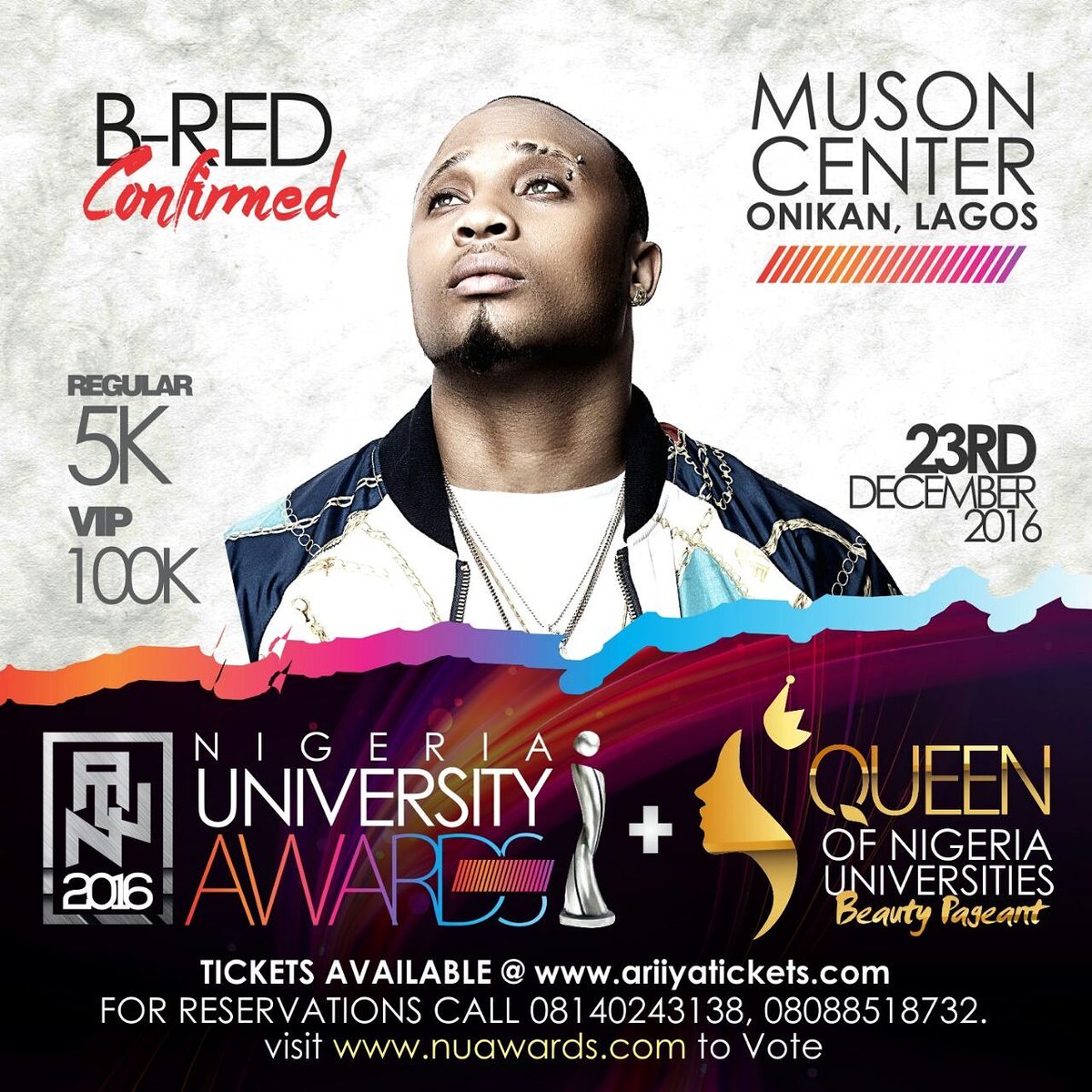 Gidi_Kween's tweet photo. the BIGGEST #NuAwards2016 + #QUN Lagos come up on the 23rd dec at MUSON CENTER onikan lagos. Don't it https://t.co/grYTDpVQLR