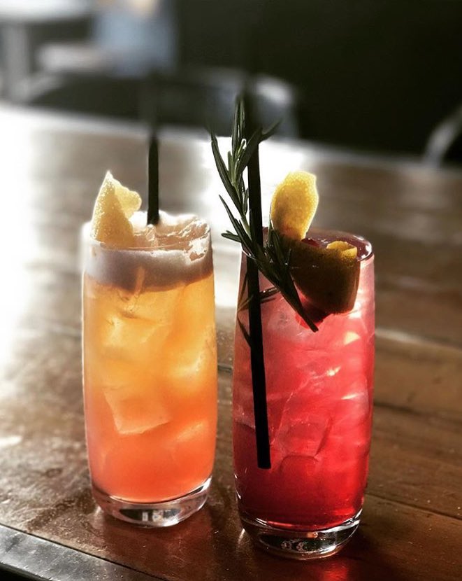 'Tis the season for #holiday cocktails. Currently on The Optimist's lineup: "Shandy Claus" and "Christmas on Cape Cod" #imbibe