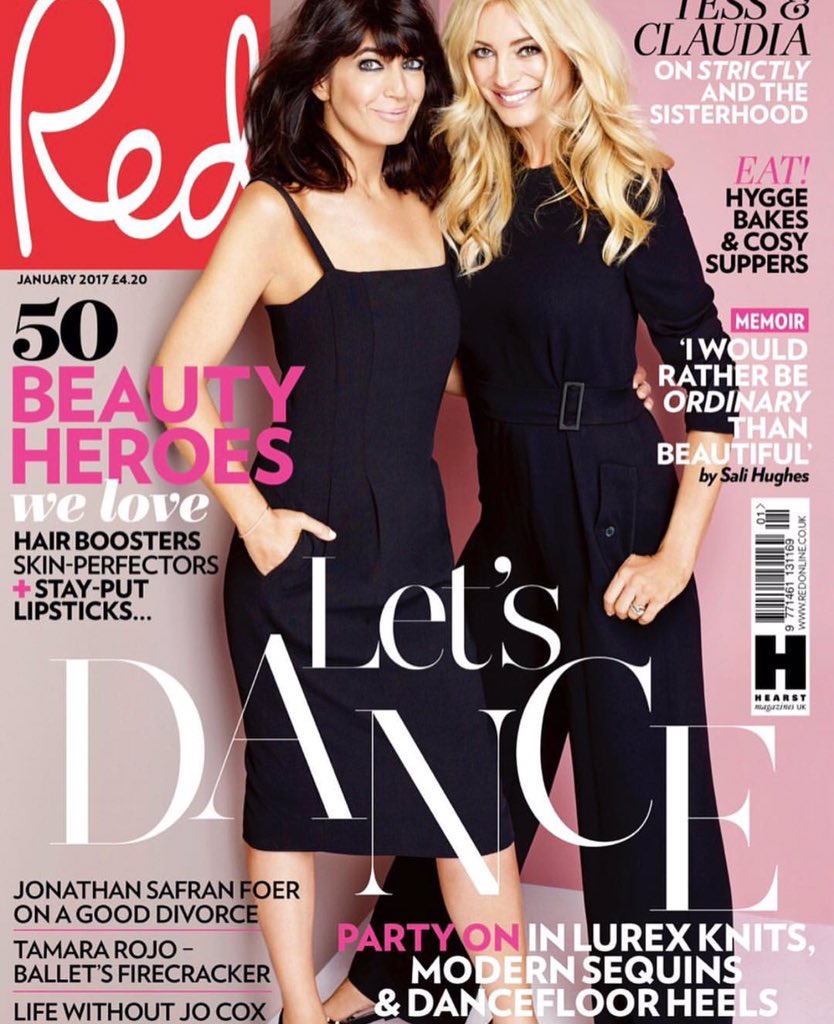 New issue <a href="/RedMagDaily/">Red Magazine</a> <a href="/ClaudiaWinkle/">Claudia Winkleman</a> <a href="/TessDaly/">Tess Daly</a> out today #let's dance