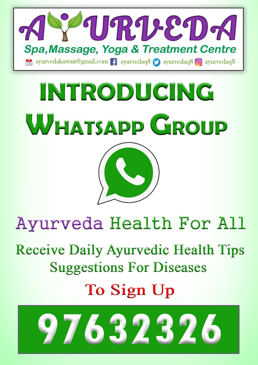 Ayurveda Kuwait (Ayurvedaq8) Twitter