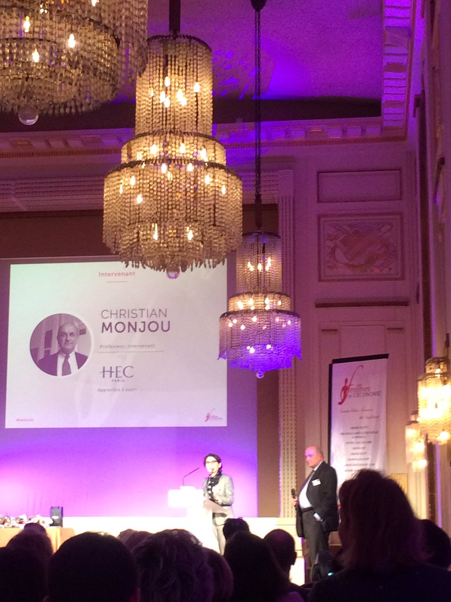 marieeloyfdeb's tweet photo. #Leadership #innovation avec Christian #Monjou. Conférence introductive trophées des #Femmes de l'économie #FemEco16 à l'hôtel #Potocki https://t.co/2Wrnzdcij6