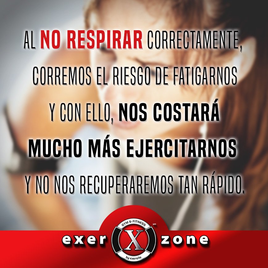 ExerZone's tweet photo. La respiración es fundamental a la hora de realizar ejercicio, así nuestras células recuperan energía.
#ConsejosExerZone 😉 https://t.co/3BL1xMcxg6