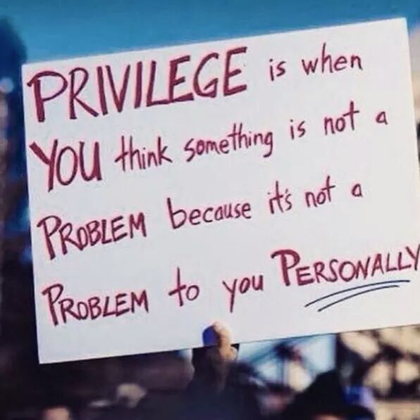 What is privilege?  #gedsblead