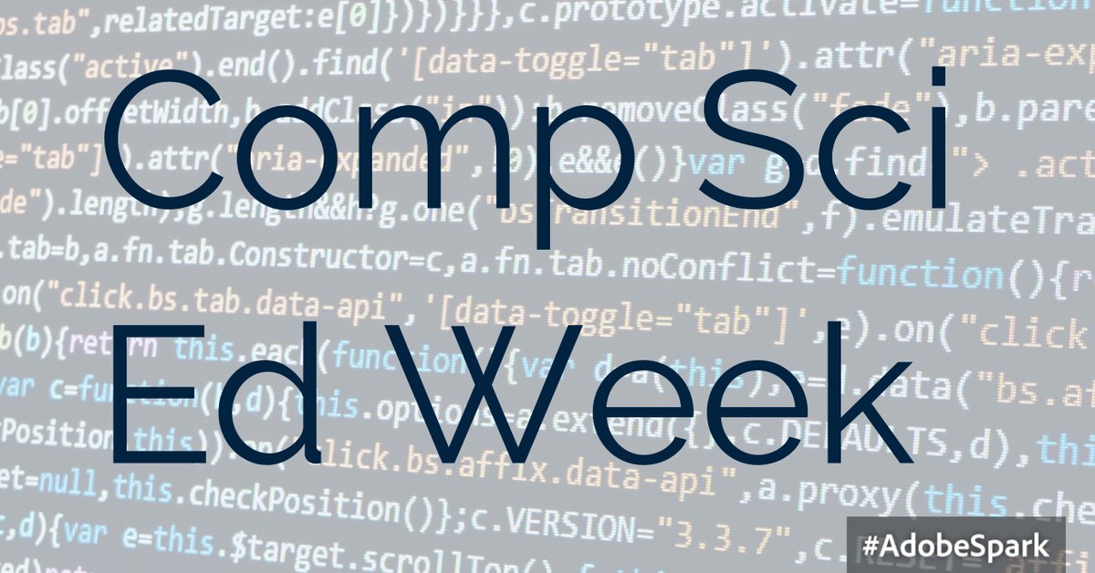 MESASTEM's tweet image. How are you spending #CompSciEdWeek ??