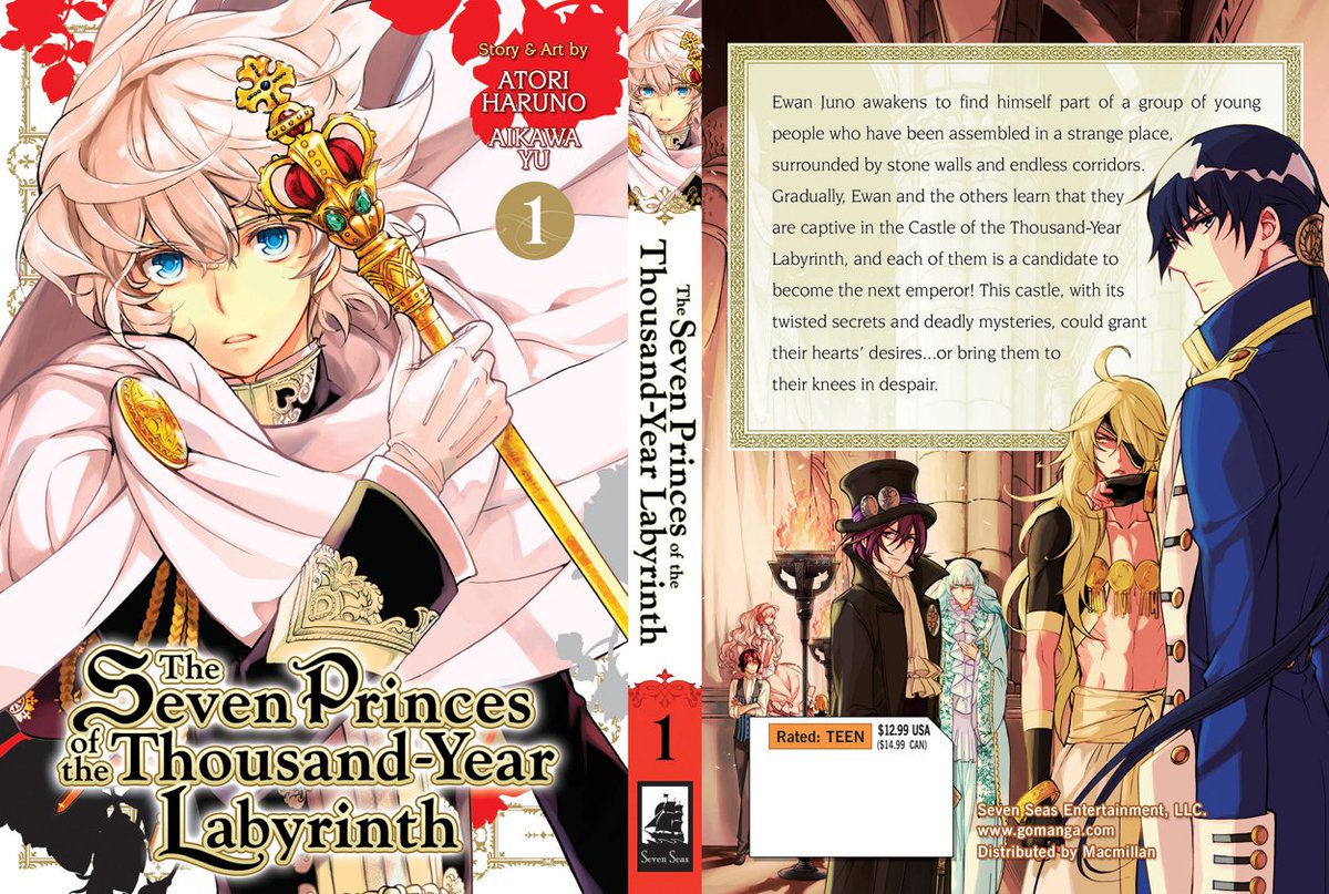 The Seven Princes Of The Thousand Year Labyrinth Seven Seas on Twitter: "The Seven Princes of the Thousand-Year
