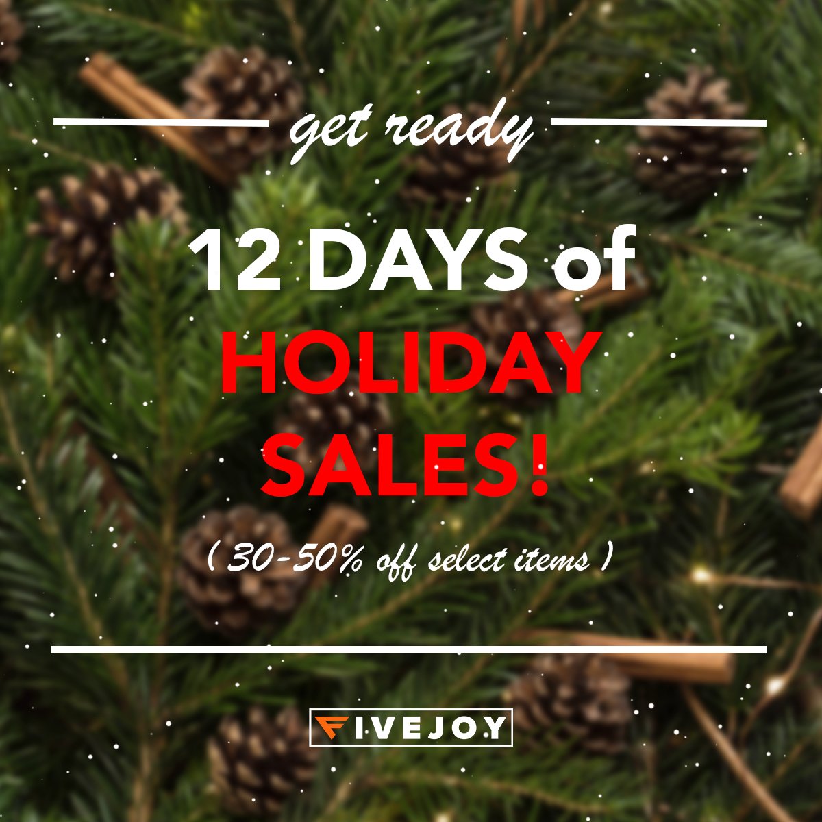 fivejoygear's tweet photo. It's our favorite time of the year....time for HOLIDAY SALES! Keep an eye on us for incredible discounts on fun #stockingstuffers! #holidays https://t.co/lhrfbyoWQn
