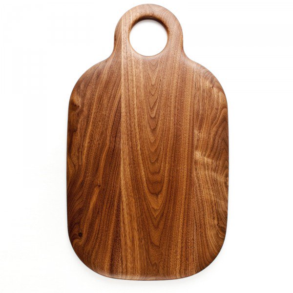 Solid #walnut loveliness. Hole Slab Large, in stock just for you. onourtable.ca  #giftideas #charcuterie #tabletop #gourmet