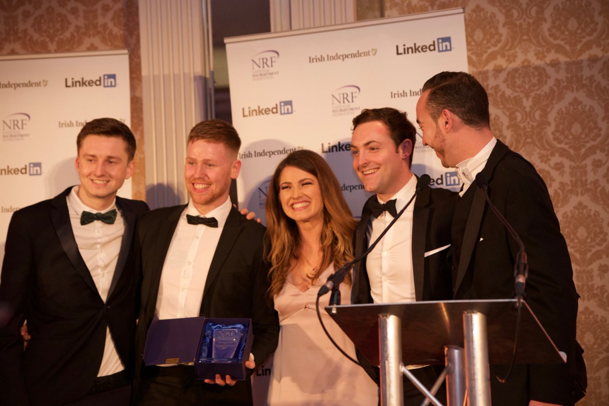 ERFIreland's tweet photo. A big THUMBS up for @computerfutures well done on your win of Best in Practice Telecom's &amp; Technical ! https://t.co/04QEoMXLyu