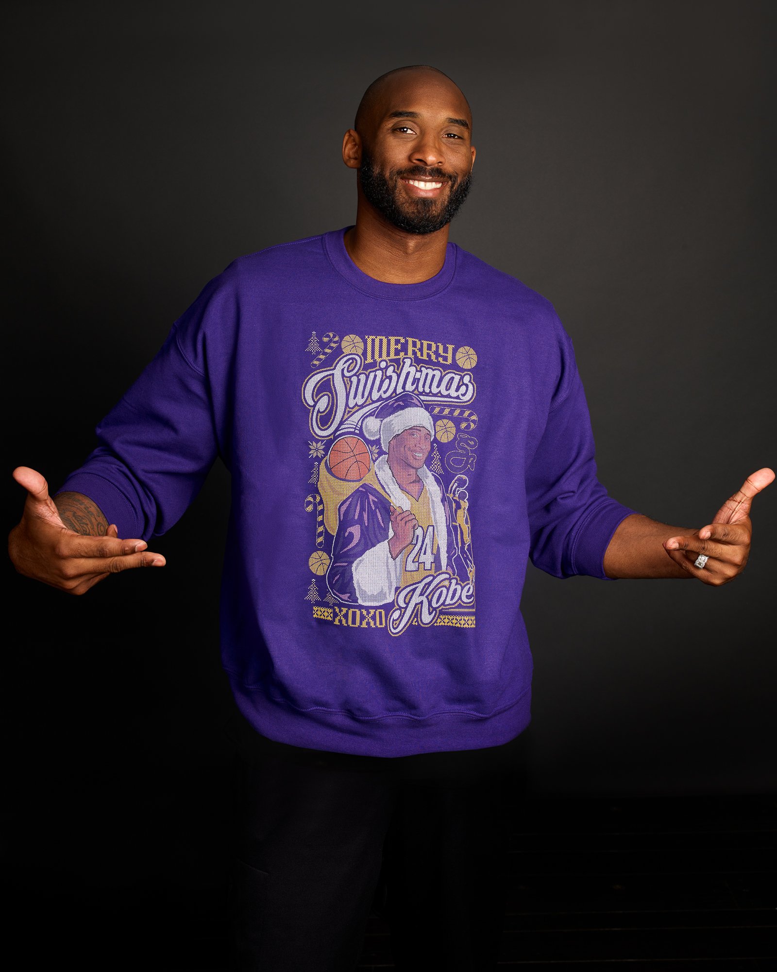 Kobe bryant top christmas jersey 2016