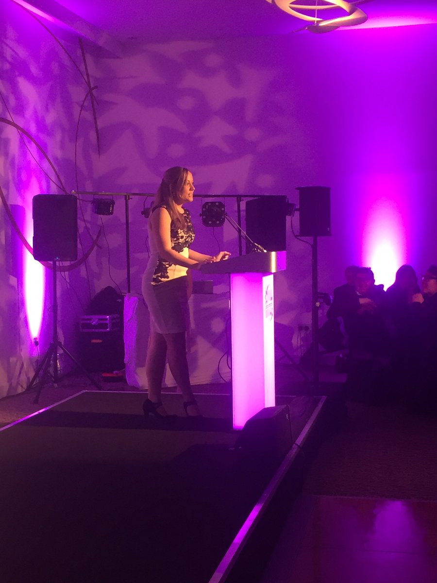 Katie_Dalton's tweet photo. . @Gofal_'s @Sarah_Wills_ announces the winner of the @CymorthCymru Involvement &amp; Engagement Award... @ShelterCymru! #PIAs2016 https://t.co/bN9Q3o3eF2