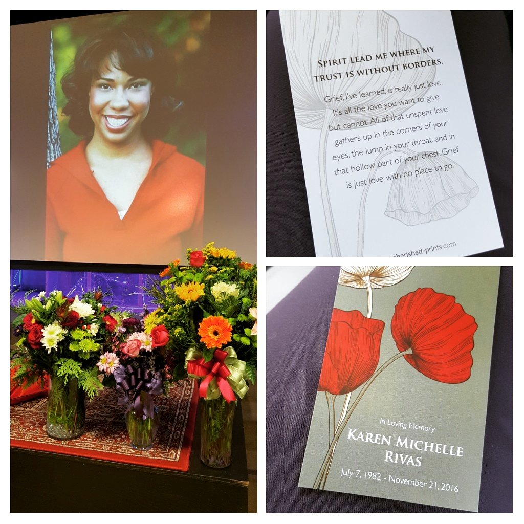 TheseThings1st's tweet image. Today a beautiful &amp;amp; intimate memorial service was held for Karen. Thank you for your thoughts &amp;amp; prayers during this time.