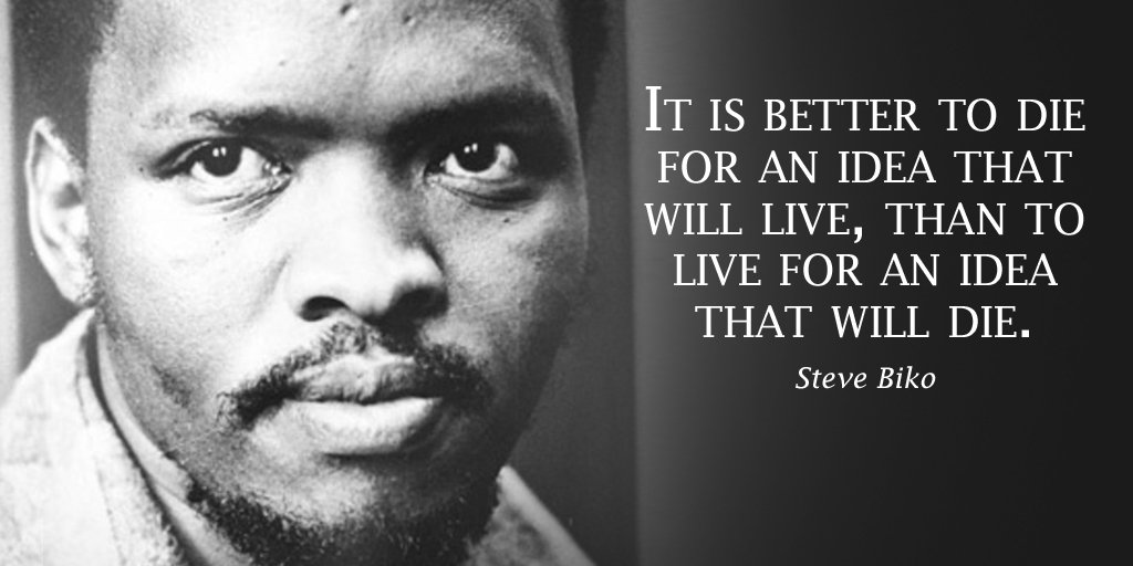 Steve Biko, attivista sudafricano anti-apartheid