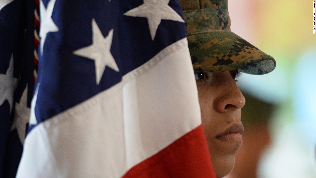 CNN's tweet image. Obama signs onto women registering for Selective Service cnn.it/2gVhbQ0