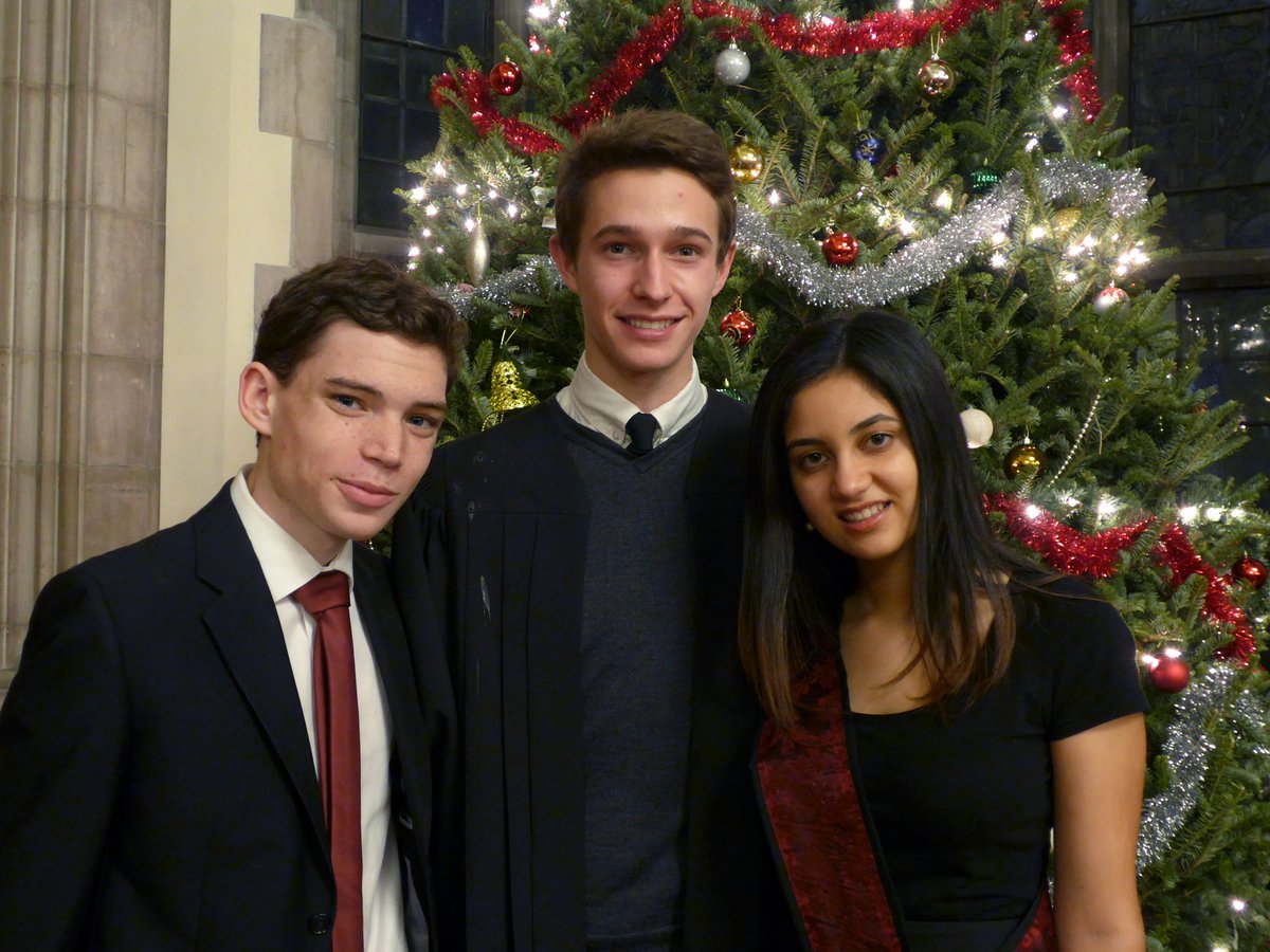 Trinity_College's tweet photo. It was definitely a festive night at our annual Christmas Dinner #StrachanHall! Few more photos on Facebook https://t.co/WKAmx9BkhF https://t.co/U05hCjtdsN