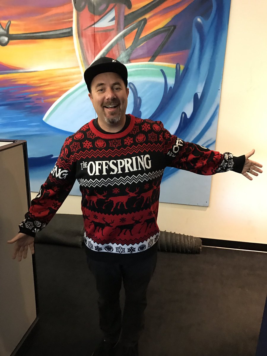 Gotta love <a href="/offspring/">The Offspring</a>. Peeing reindeer.