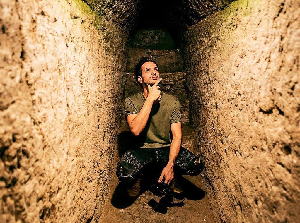 Exploring underground pyramids 🔍 https://t.co/9UcLjYx56T