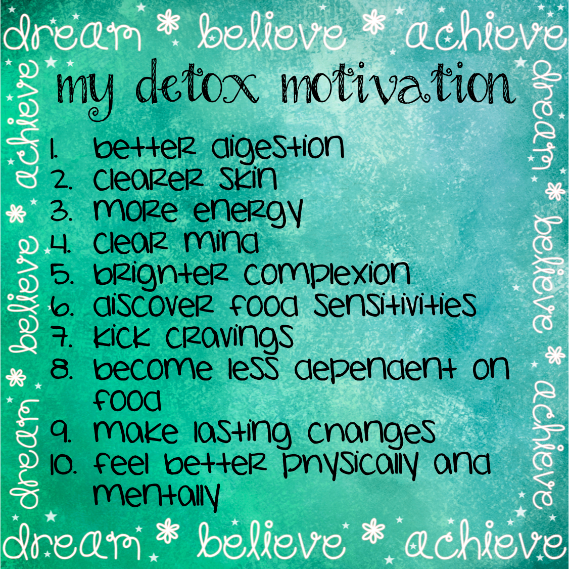 thesobedetox's tweet photo. Happy Friday! Hand writen notes to start 2017 right! #thesobedetox #motivation #dream #believe https://t.co/RKBkqXKOqx