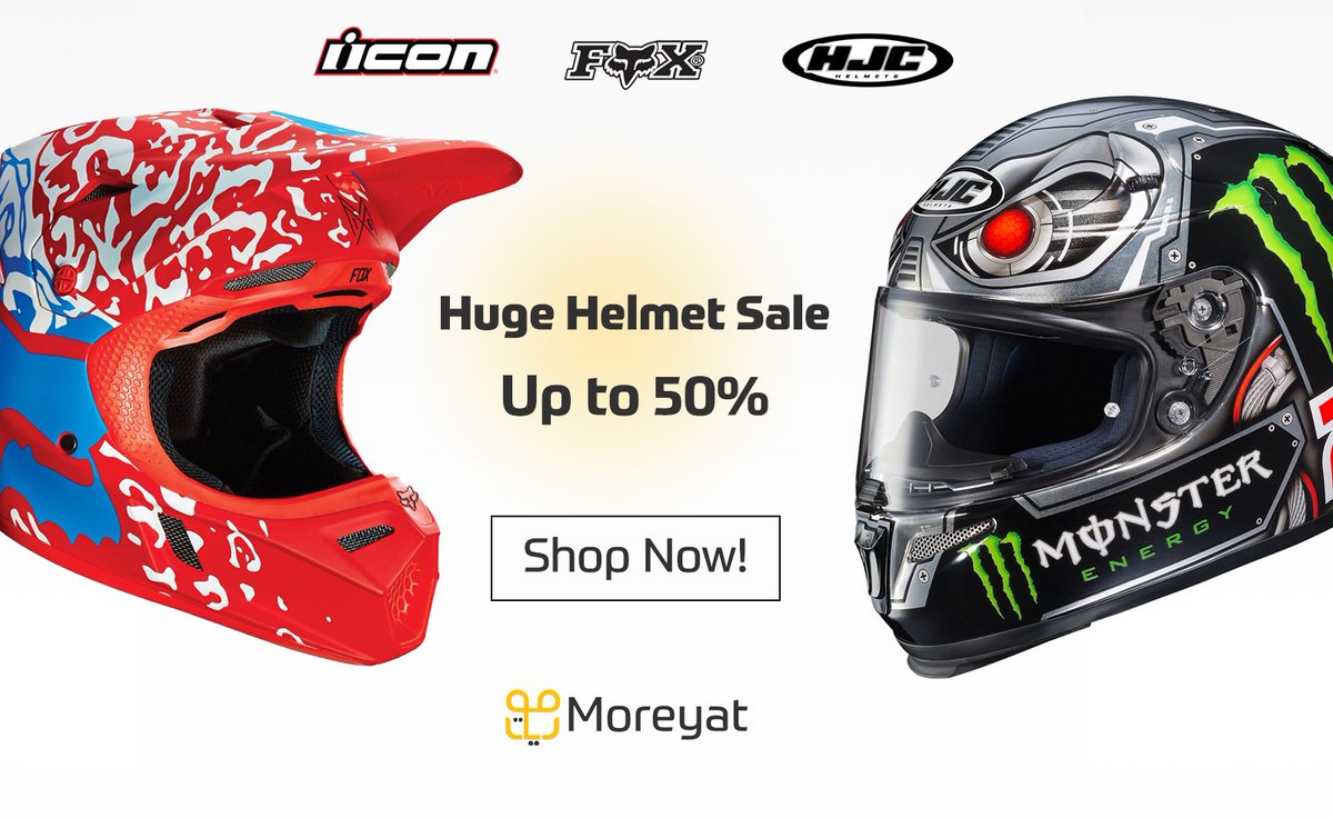 تسوق من أكبر متجر الكتروني متخصص في اكسسوارات #الدراجات_النارية وقطع الغيار. أكثر من ٣٠٠ألف منتج و ٢٥٠ ماركة عالمية 
moreyat.com