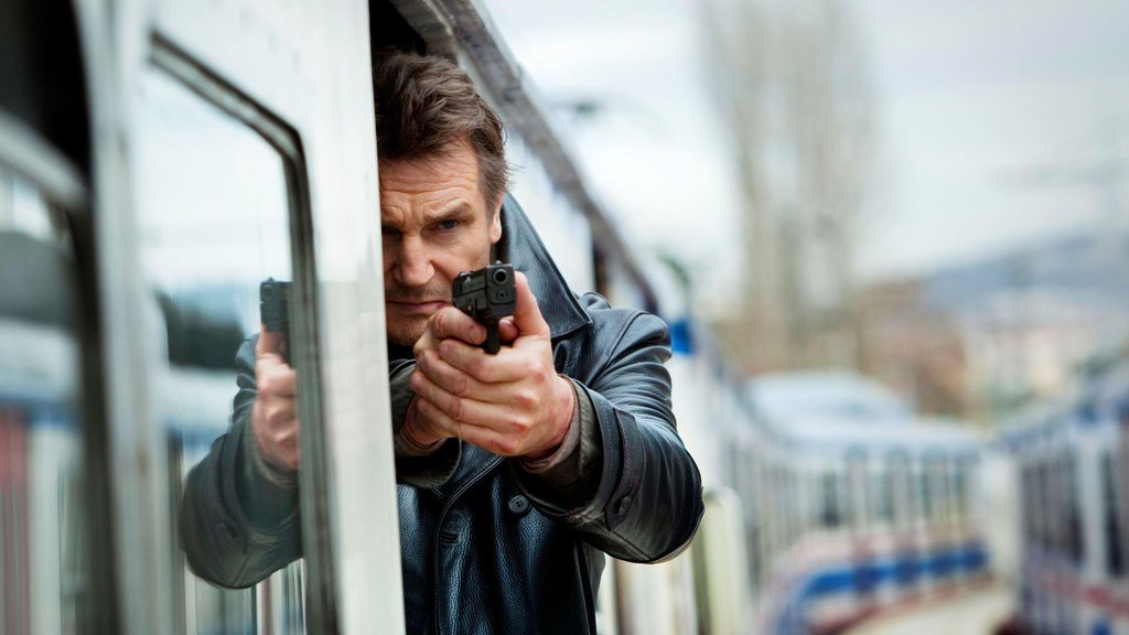 Film4's tweet image. "I'll be fine. It's the guys following us who are about to have a problem." At 9pm, Liam Neeson stars in Taken 2.