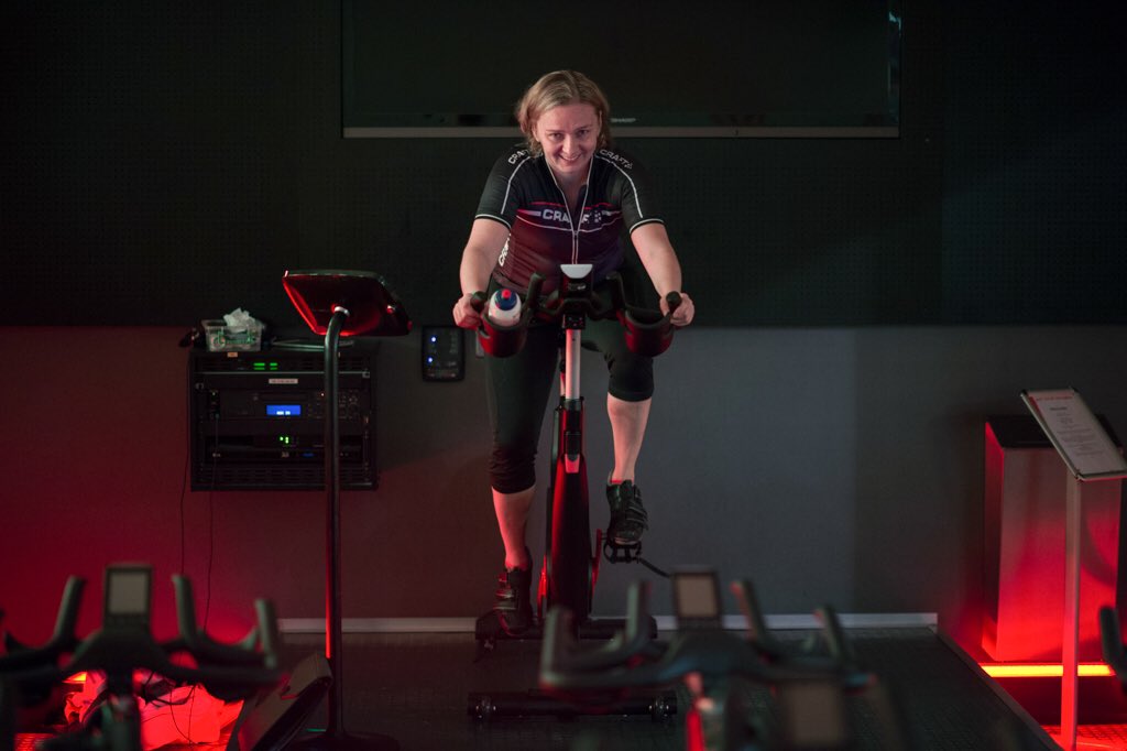spinbella's tweet photo. Are you ready for cool #dance tunes at 18:15 @GYMBOXofficial #Victoria #bikesandbeats #MatrixIC7 https://t.co/oMRRuMWKKB