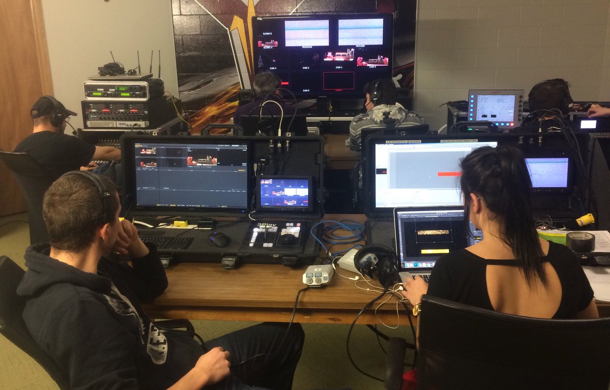 ACTVsports's tweet photo. Everyone in the control room getting ready for the #TimminsTelethon tomorrow! https://t.co/3ia7DLRyu8