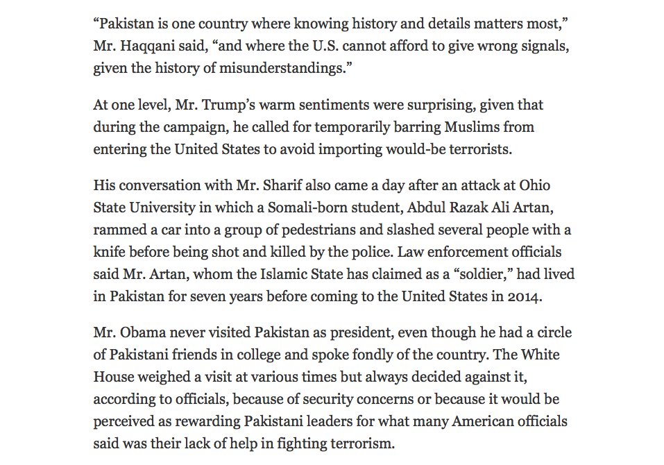 distortionpill's tweet image. Boy #Trump is a goofball when it comes to foreign diplomacy. Read.
#Pakistan #OSUAttacker #isis #muslims #TrumpThankYouTour #TrumpTransition