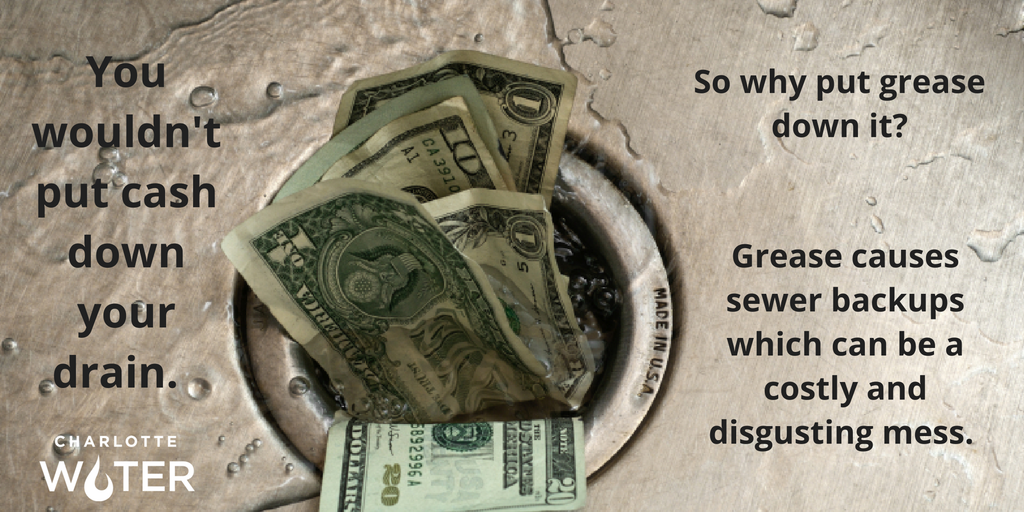 CLTWater's tweet image. Keeps our pipes flowing free this holiday season! #flowfree #nogrease