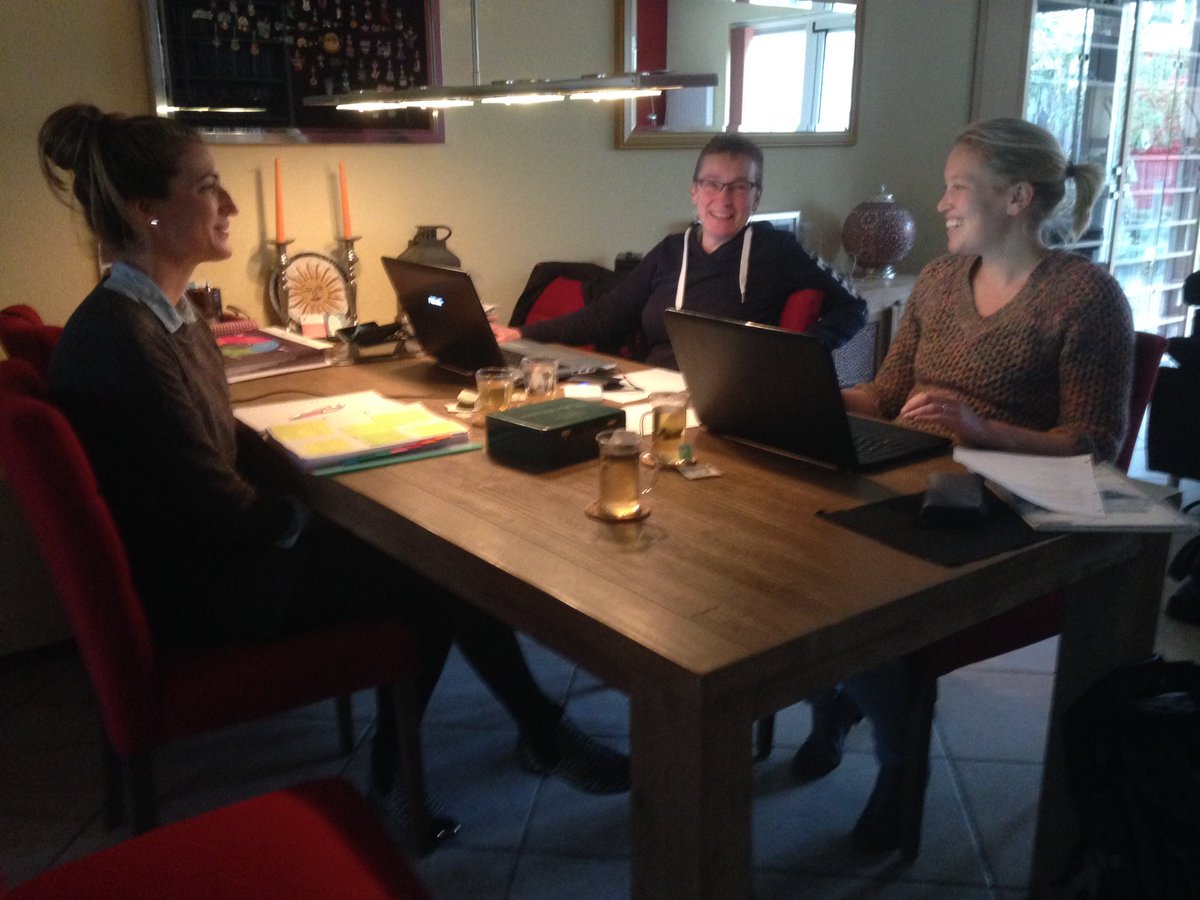 Nuttige en gezellige intervisie.