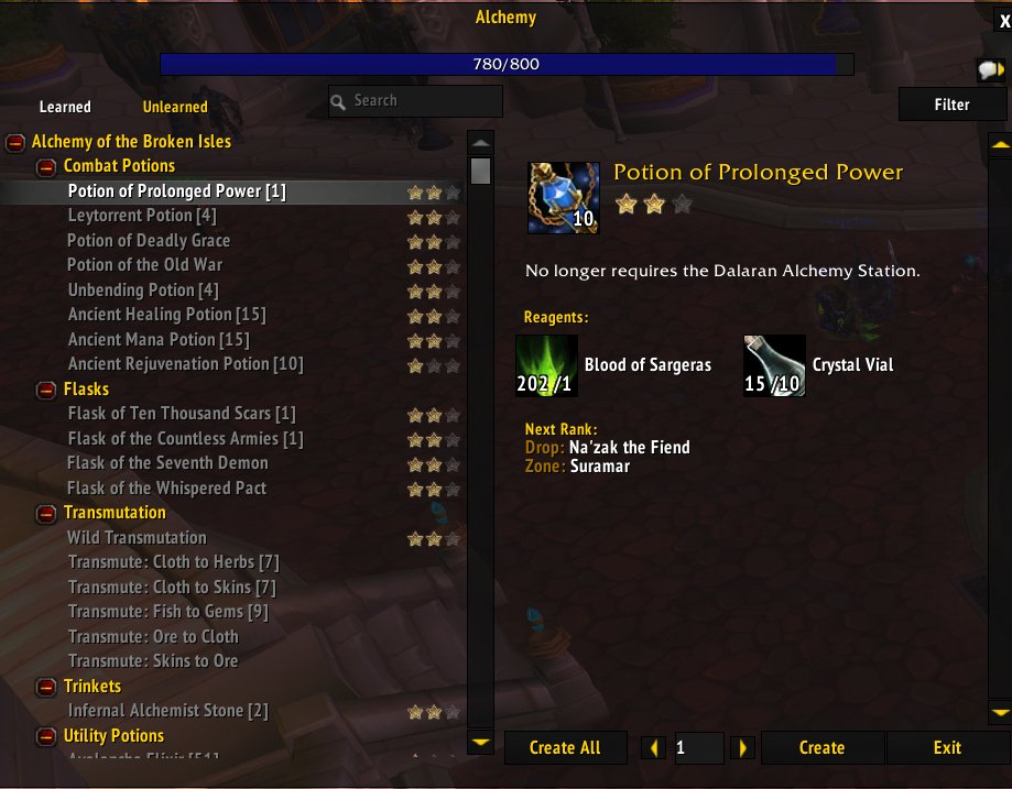Fetzie_'s tweet photo. Why is this a thing, @warcraftdevs ? Gotta hope for a 1/1000 chance to get to 800 Skill ... #depressing #whybother https://t.co/JzHWUz5507