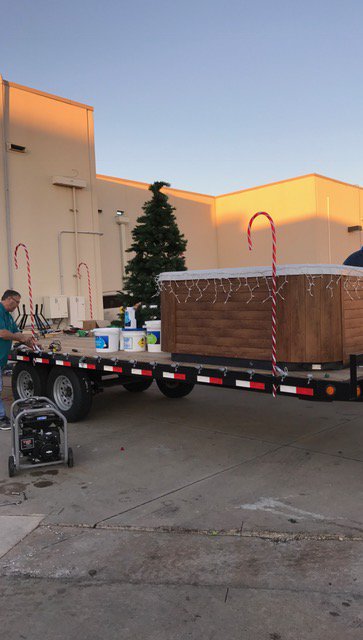 alpha_pool's tweet photo. Getting ready for the Keller "Holly" Days Parade TONIGHT 6-9pm - Make sure to come and see us!! https://t.co/4cIciX7Vsg