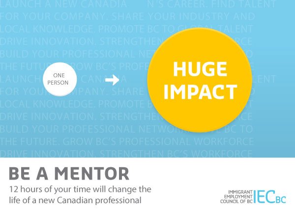 IEC_BC's tweet photo. Are you looking for new #leadership #opportunities, believe in #diverse &amp; #inclusive workplaces? Join #MentorConnect https://t.co/2tfjwKooAv https://t.co/pJx9oSdNc3