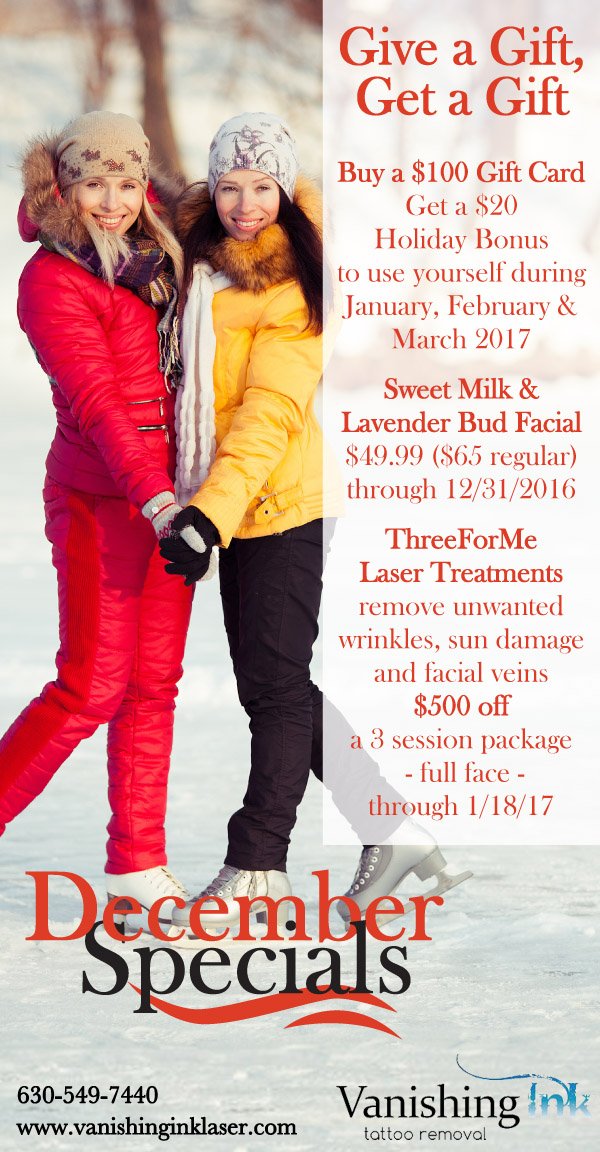 VanInkLaser's tweet image. Click to find the perfect holiday gift from Vanishing Ink Laser Aesthetics Center #VanishingInk #DecemberSpecials #LaserAesthetics #Facials
