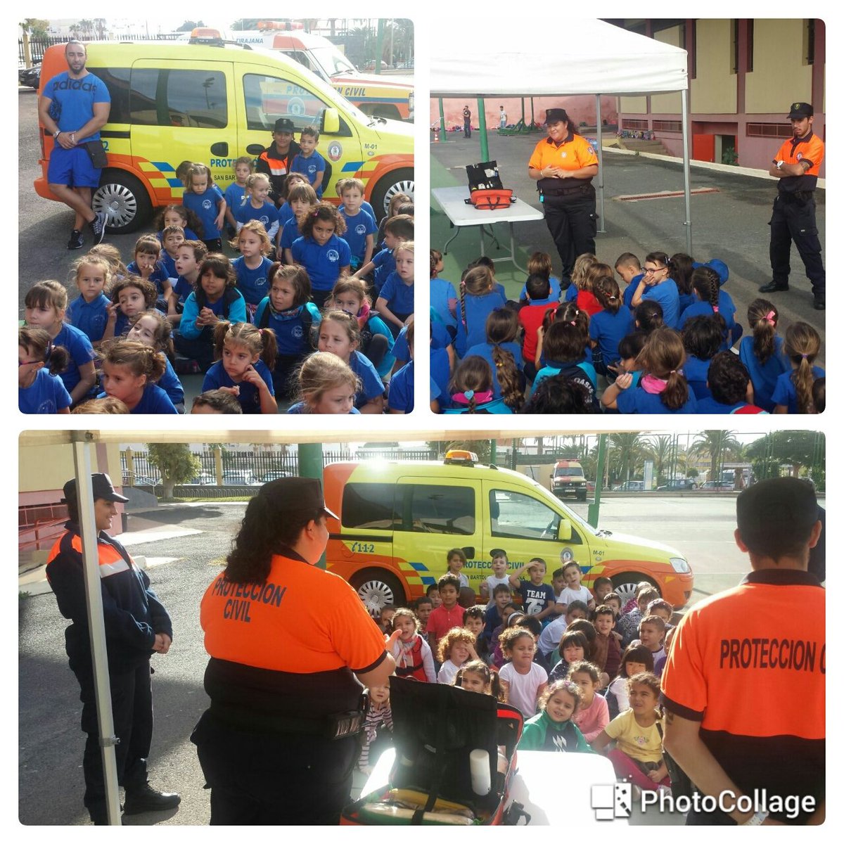 protecivilSBT's tweet photo. Hoy con peques en Jornadas de Seguridad Vial. @protecivilSBT #BomberosSBT #PLSBT https://t.co/HkdCIvFTe4
