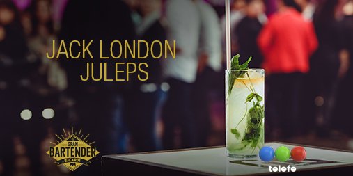 #SabrinaBartender preparó el cóctel Jack London Julep para la final de #ElGranBartender » telefe.com/el-gran-barten…