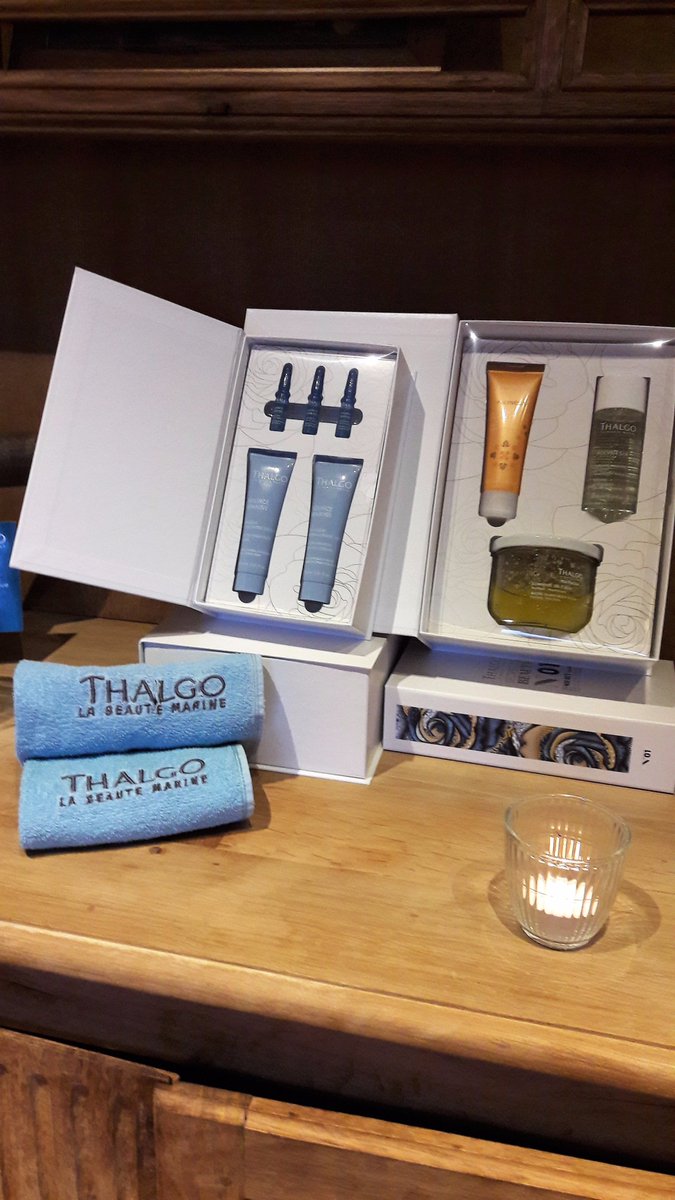 ManoirHonfleur's tweet photo. Notre Spa vous propose ses idées cadeaux: Coffret "Polynésia" pour le corps et Coffret "Source Marine" pour le visage. #manoirhonfleur https://t.co/MDAogI9t8B