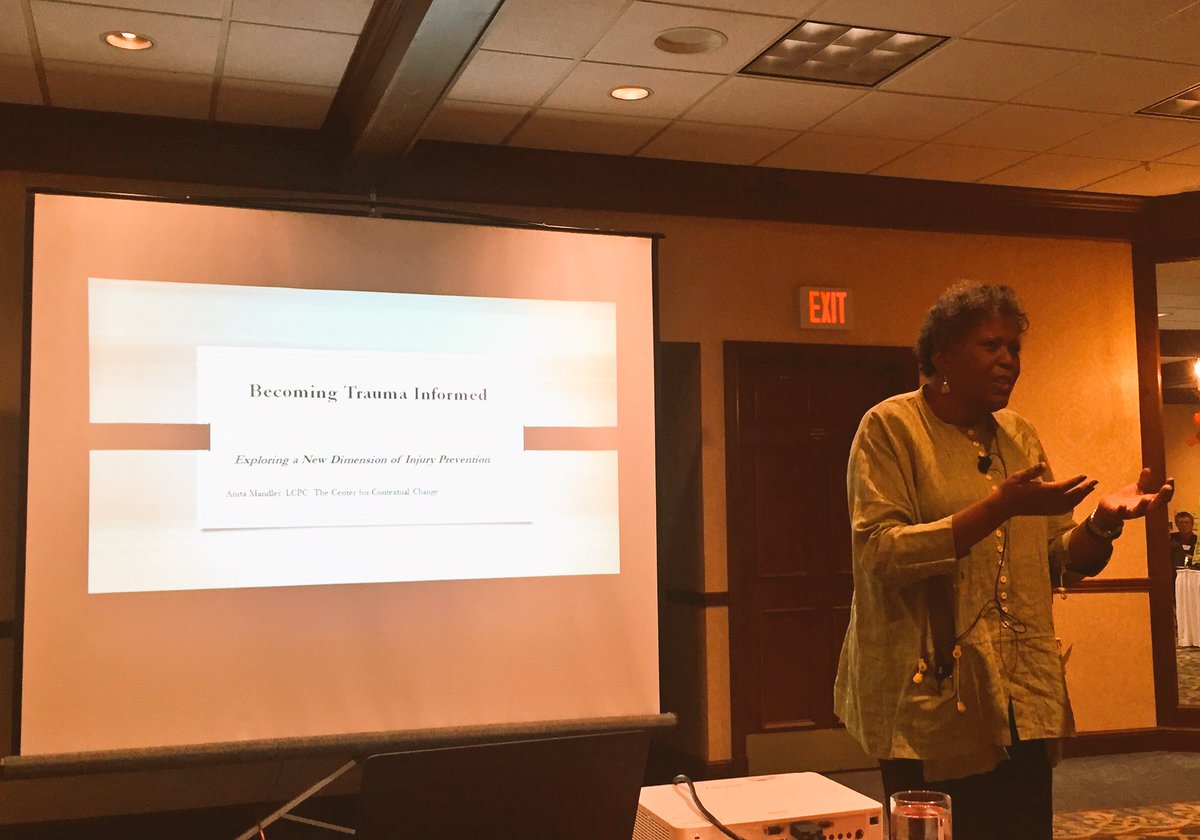 SCY_Chicago's tweet photo. Anita Mandley with The Center for Contextual Change gives the closing keynote on Being Trauma Informed #MIPA2016 https://t.co/ZbjkstREfv https://t.co/NOo2RXUHoS