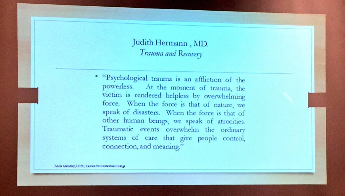 SCY_Chicago's tweet photo. Trauma defined #MIPA2016 https://t.co/aaVnQtF5ly