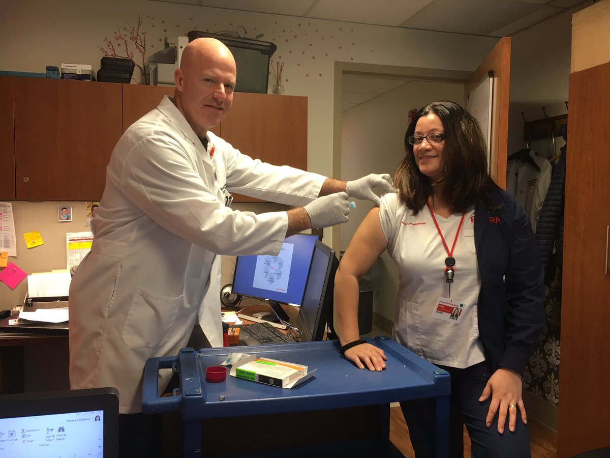 'Tis the season, flu shots! Flu Champion @Katonah_Guy getting it done <a href="/AllinatTheAllen/">AllenHospital</a> <a href="/AllenStepdown/">NYPH Allen Stepdown</a>