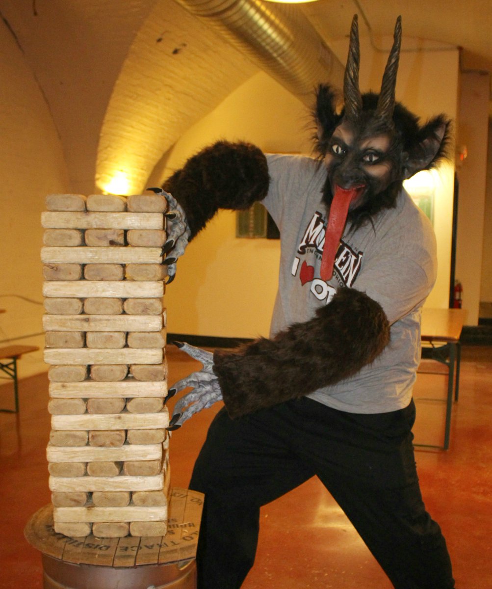 1 week til' we get it on with this party animal! Got tix to 'A Krampus Carol'? enjoythearts.org/events/5980 <a href="/CincyMuseum/">CincyMuseum</a> <a href="/moerleinbeers/">Christian Moerlein</a>