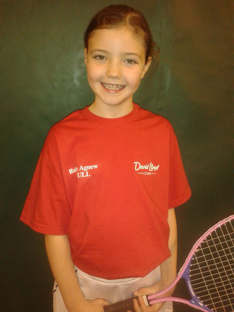 Wishing Ruby the best of luck in the David Lloyd 8u Red national finals in London tomorrow.  A fantastic achievement! Well done Ruby 👏