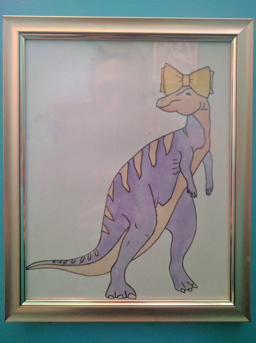 Doombalaya's tweet photo. This cute dinosaur is suffering from resting b**ch face! https://t.co/Wc93RA9UxD